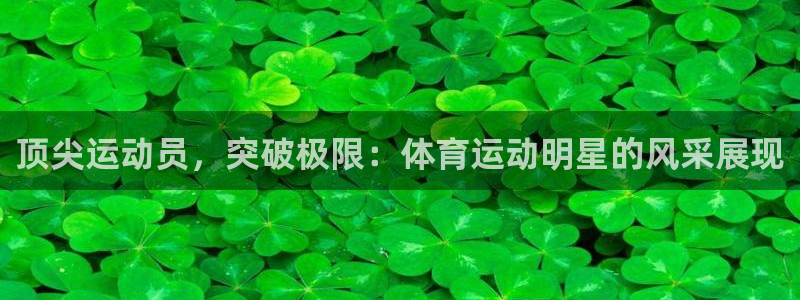 3377体育官网下载平台注册：顶尖运动员，突破极限：