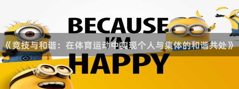 3377体育官方正版app官网：《竞技与和谐：在体育